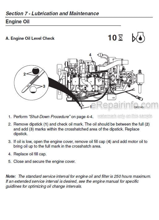 Photo 4 - JLG G6-42P Operator And Safety Manual Telehandler 31200148