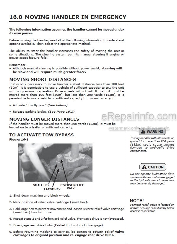 Photo 11 - JLG Gradall 534D-9 534D-10 Owner Operator Manual Telehandler 9134-4052