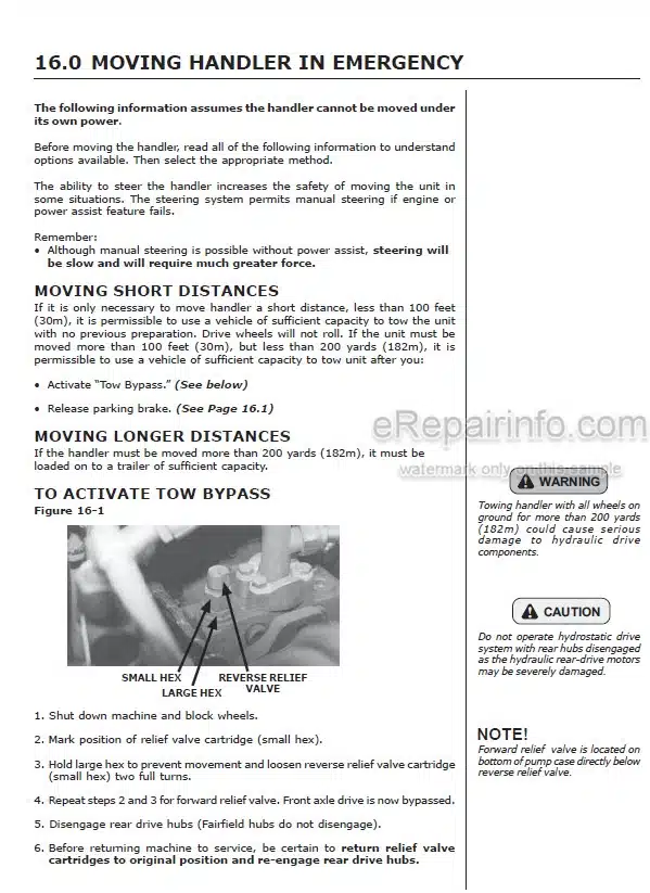 Photo 2 - JLG Gradall 534D-9 534D-10 Owner Operator Manual Telehandler 9134-4052