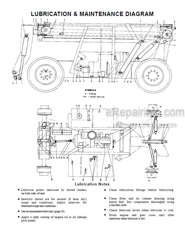 Photo 4 - JLG Gradall Loed 534B Operation And Lubrication Manual Telehandler 9100-3023 SN1