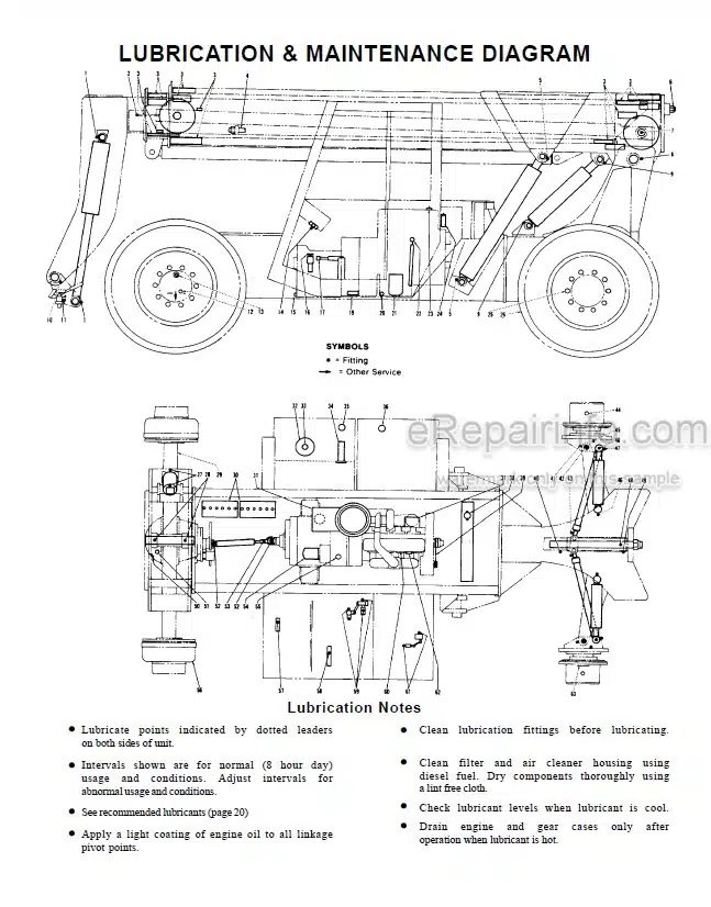 Photo 4 - JLG Gradall Loed 534B Operation And Lubrication Manual Telehandler 9100-3023 SN1