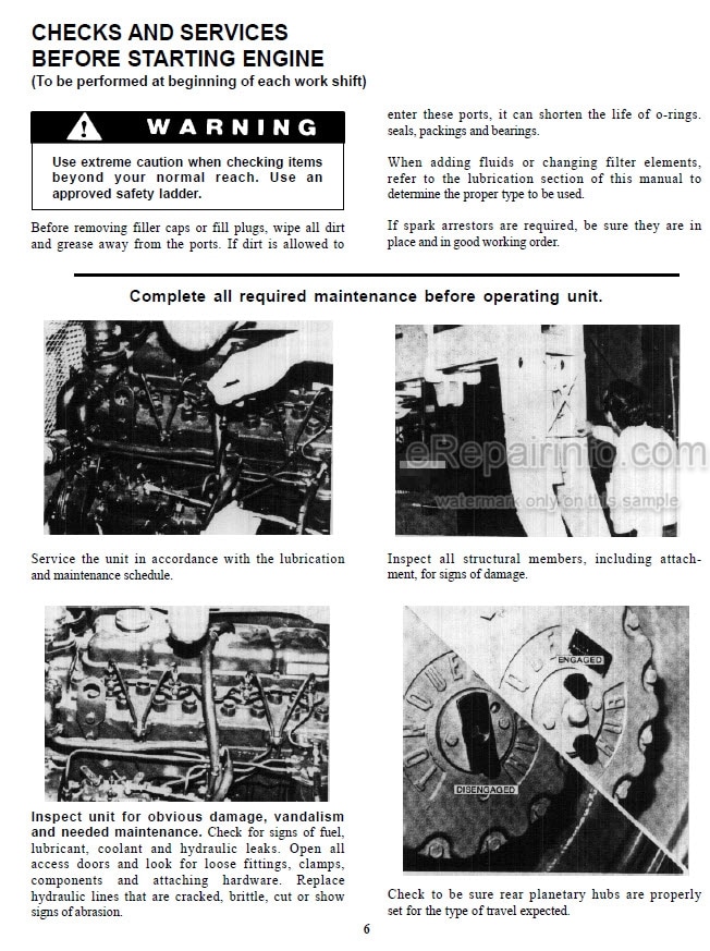 Photo 1 - JLG Gradall Loed 534B Operation And Lubrication Manual Telehandler 9103-1148 SN2