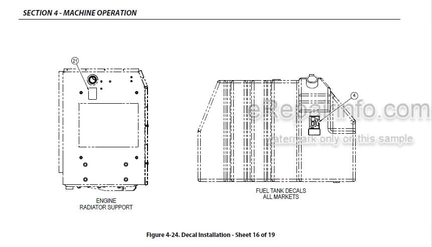 Photo 4 - JLG H800AJ Operation And Safety Manual Boom Lift
