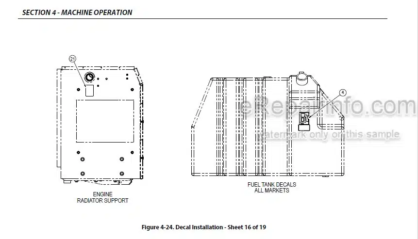 Photo 4 - JLG H800AJ Operation And Safety Manual Boom Lift