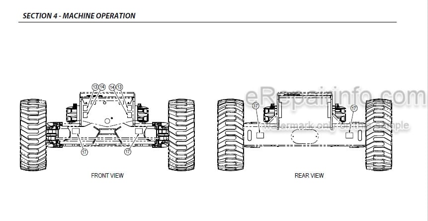 Photo 4 - JLG H800AJ Operation And Safety Manual Boom Lift