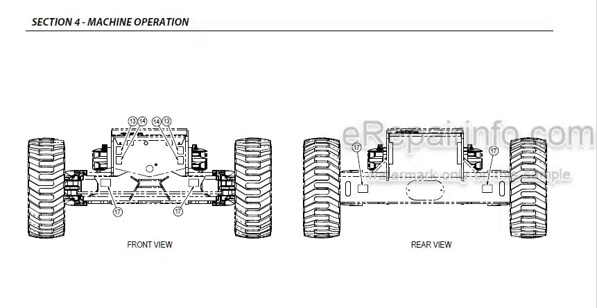 Photo 4 - JLG H800AJ Operation And Safety Manual Boom Lift