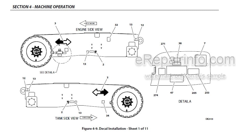 Photo 4 - JLG H800AJ PVC2001 Operation And Safety Manual Boom Lift