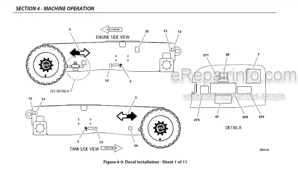 Photo 4 - JLG H800AJ PVC2001 Operation And Safety Manual Boom Lift