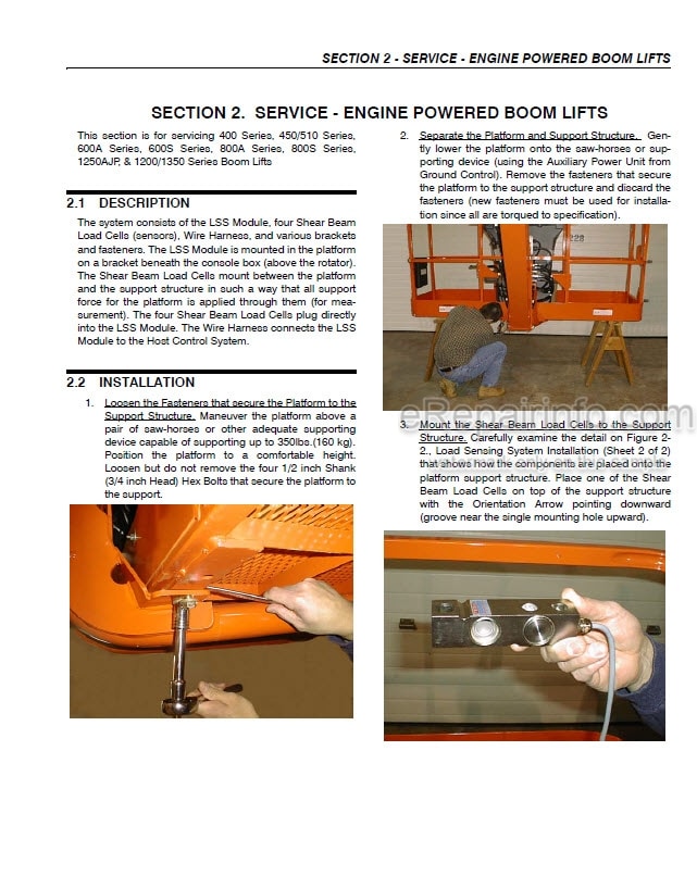 Photo 6 - JLG Gradall Loed 534B Operation And Lubrication Manual Telehandler 9103-1148 SN2