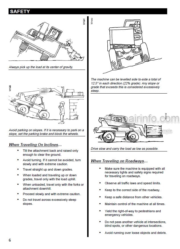 Photo 10 - JLG Lull 644B Operators And Safety Manual Telehandler 10709799