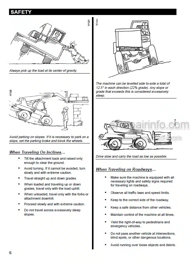 Photo 2 - JLG Lull 644B Operators And Safety Manual Telehandler 10709799