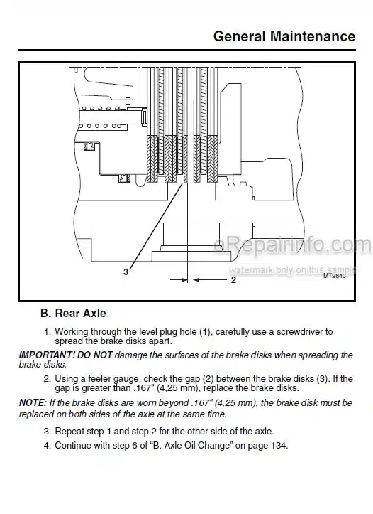 Photo 3 - JLG Lull Place Ace 644E-42 Owners Operators Manual Telehandler 8990459