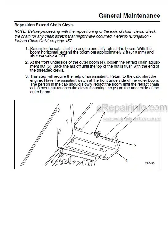 Photo 6 - JLG Lull Place Ace 644E-42 Owners Operators Manual Telehandler 8990459