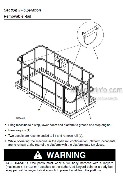 Photo 5 - JLG Lull 400 Operators Manual Telehandler 10709939