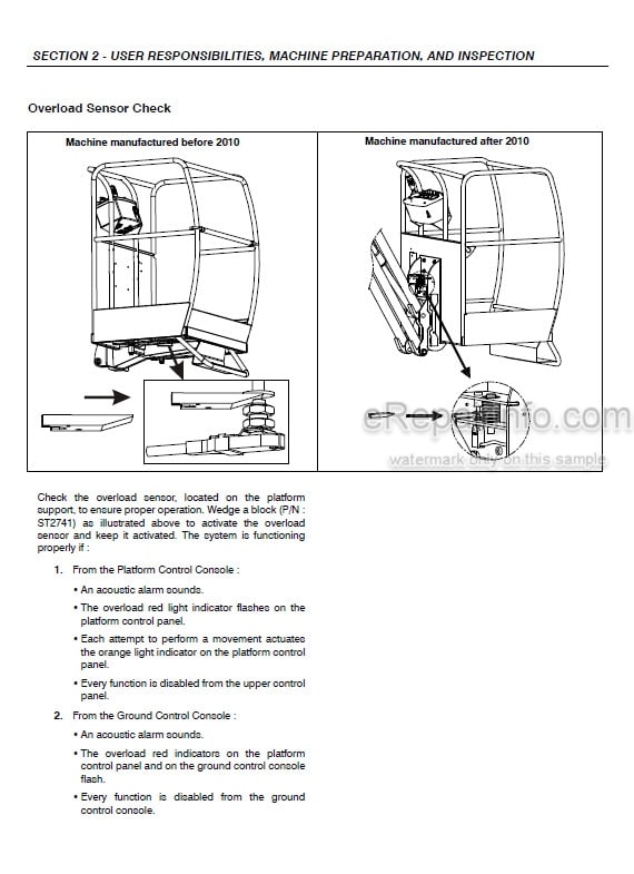Photo 3 - JLG Toucan 1010 1010I Operation And Safety Manual Mast Boom Lift