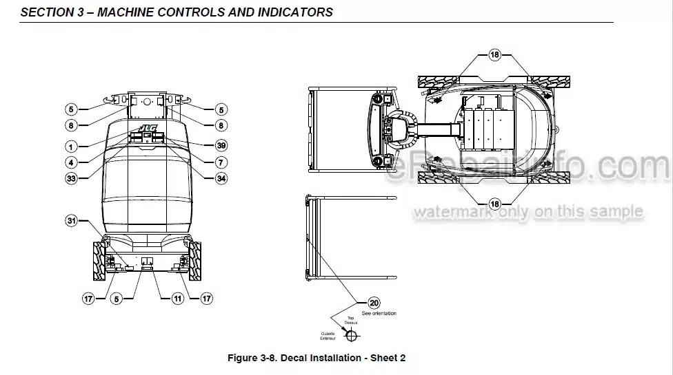 Photo 4 - JLG Toucan 10E 26E Operation And Safety Manual Mast Boom Lift With SN
