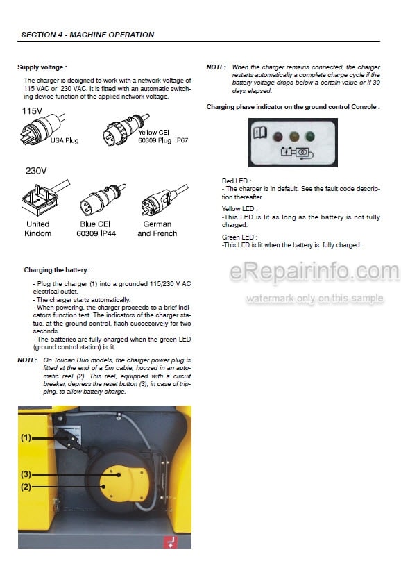 Photo 6 - JLG Toucan 1210 1310 Operation And Safety Manual Mast Boom Lift