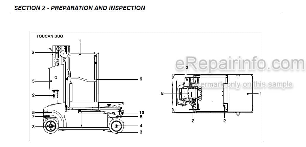 Photo 3 - JLG Toucan Duo Operation And Safety Manual Mast Boom Lift