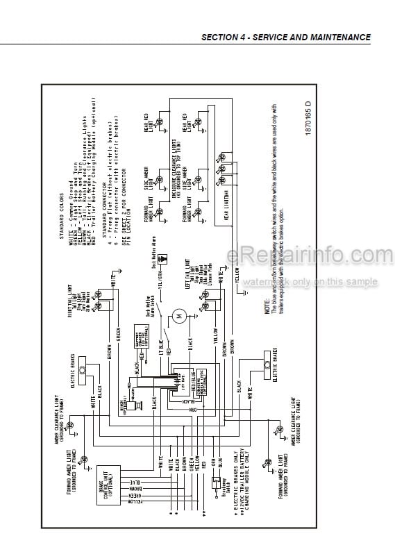 Photo 3 - JLG Triple-L Operation Safety And Service Manual Trailer 3121224