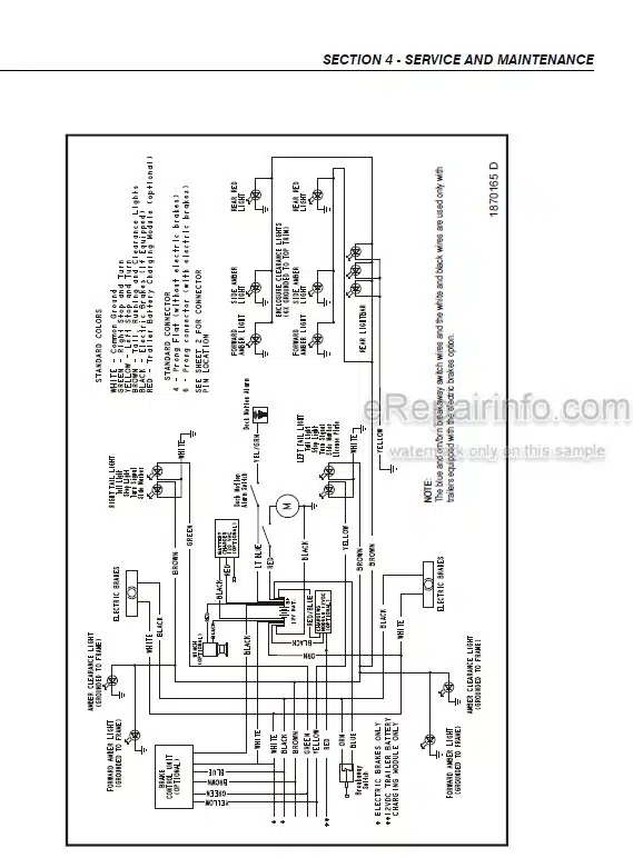 Photo 3 - JLG Triple-L Operation Safety And Service Manual Trailer 3121224