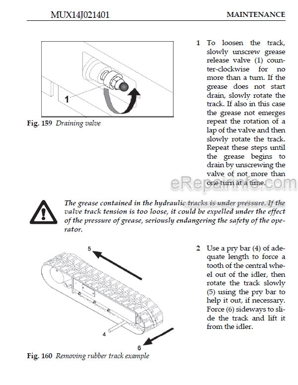 Photo 5 - JLG X14J Operator Safety Maintenance And Service Manual Boom Lift