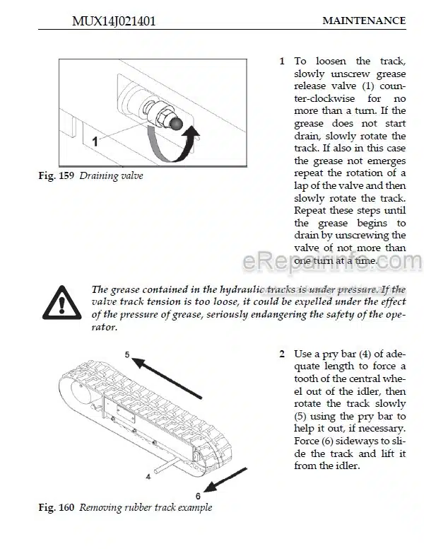 Photo 5 - JLG X14J Operator Safety Maintenance And Service Manual Boom Lift