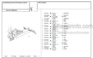 Photo 5 - Landini First Series 5000 Special Parts Catalog Tractor 1818736M1