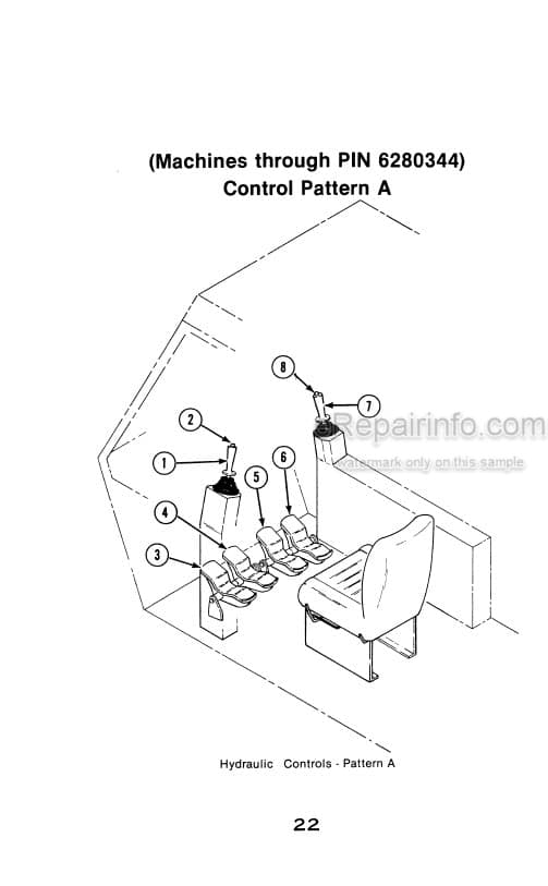 Photo 4 - Case 50 Series D Operators Manual Crawler Excavator S406235-M1