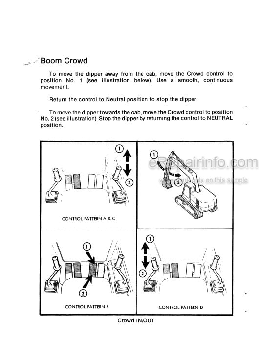 Photo 4 - Case 50 Series E Operators Manual Crawler Excavator 9-8340
