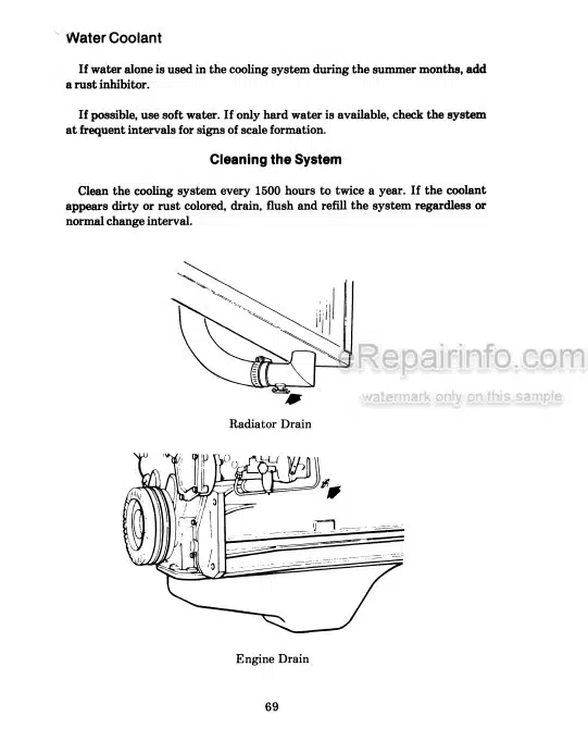 Photo 6 - Case 880 Operators Manual Excavator 9-3092