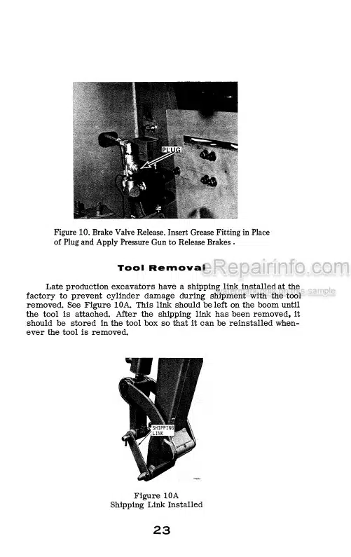 Photo 5 - Case 880C Operators Manual Excavator 9-8090