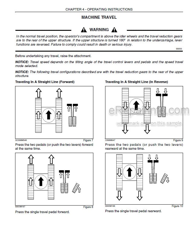Photo 4 - Case CX130B Tier 3 Operators Manual Crawler Excavator 84543087