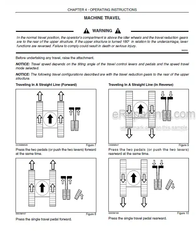 Photo 4 - Case CX130B Tier 3 Operators Manual Crawler Excavator 84543087