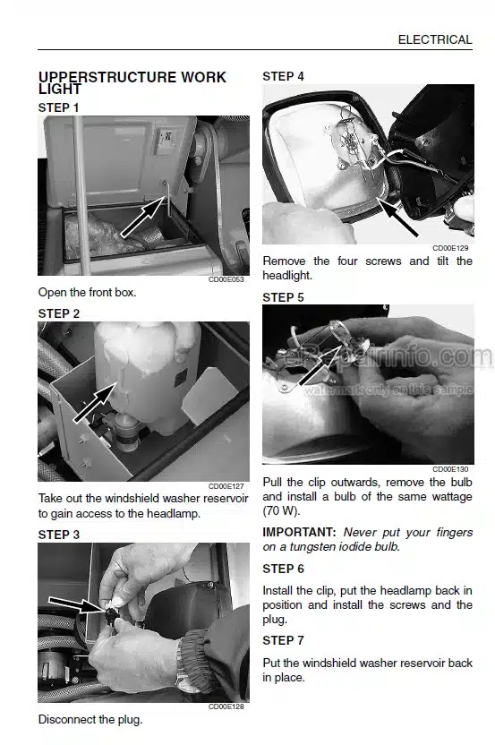 Photo 6 - Case CX80 Tier 3 Operators Manual Excavator 87490339