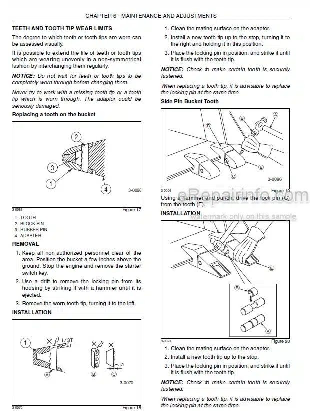 Photo 2 - Case CX135SR Operators Manual Excavator 84425059