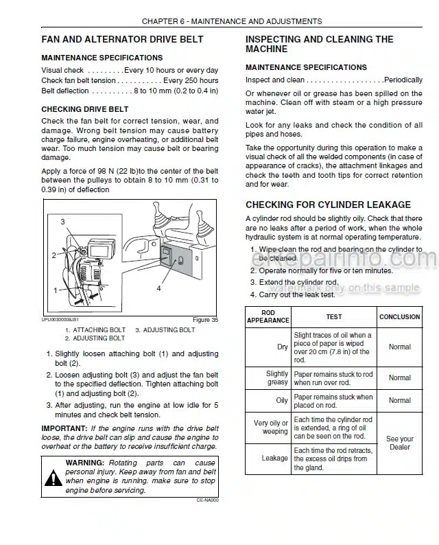 Photo 5 - Case CX17B Tier 4 Operators Manual Hydraulic Excavator