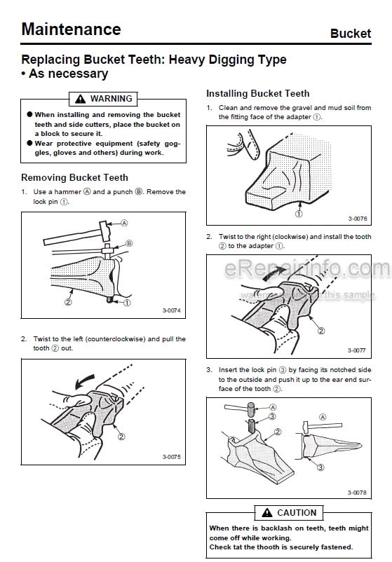 Photo 3 - Case CX225 Tier 3 Operators Manual Excavator 87490340