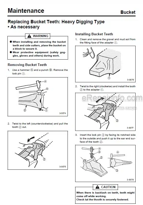 Photo 7 - Case CX225 Tier 3 Operators Manual Excavator 87490340