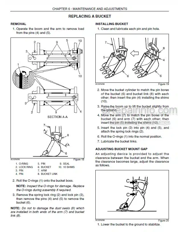 Photo 4 - Case CX27B Operators Manual Excavator 87458477