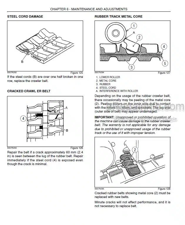 Photo 6 - Case CX31B CX36B Operators Manual Excavator 87458478