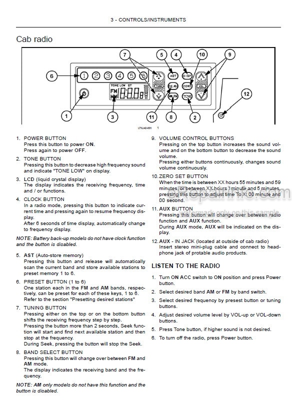 Photo 4 - Case CX350C Tier 4 Operators Manual Crawler Excavator 84406998