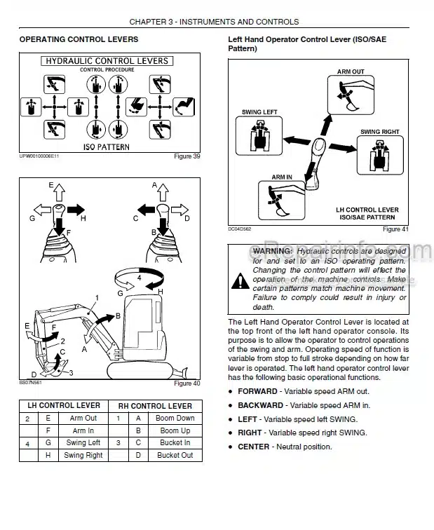 Photo 4 - Case CX36B Tier 4 Operators Manual Compact Crawler Excavator 87722071