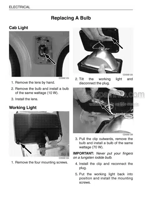 Photo 9 - Case CX460 Operators Manual Excavator 6-34450NA