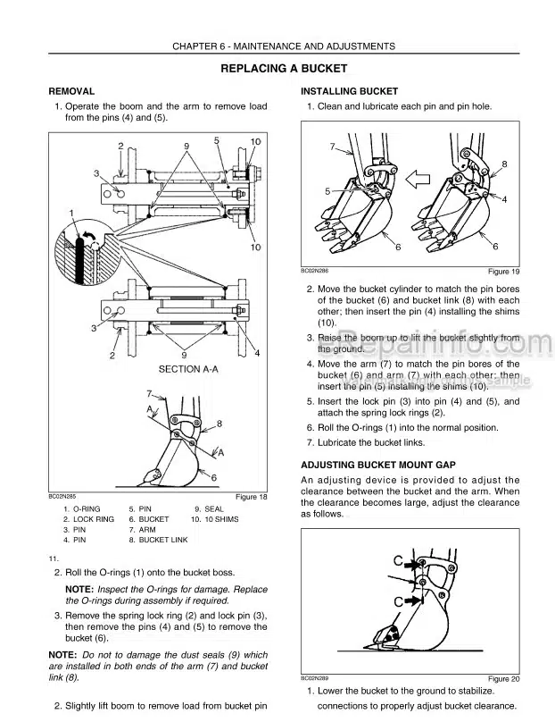 Photo 5 - Case CX50B Operators Manual Compact Crawler Excavator 87722073