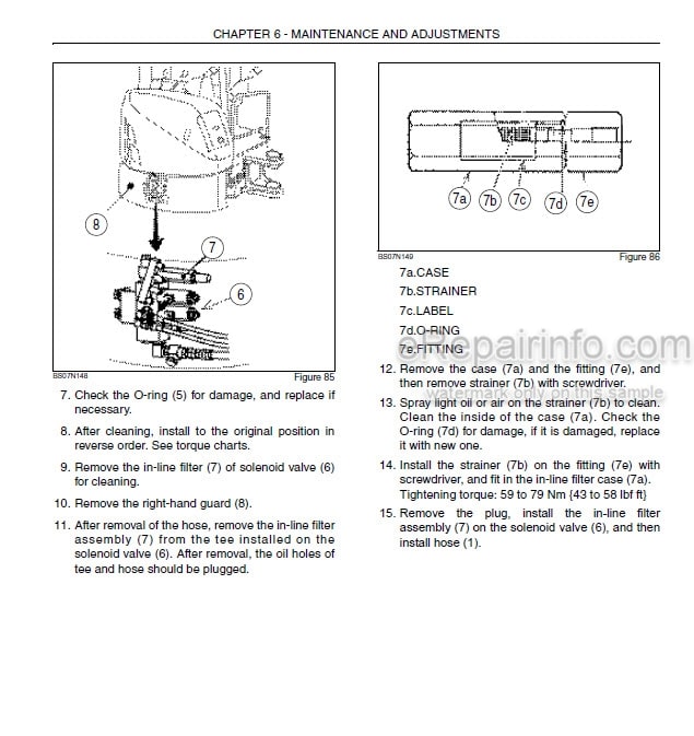 Photo 4 - Case CX50B Operators Manual Compact Crawler Excavator 87722073