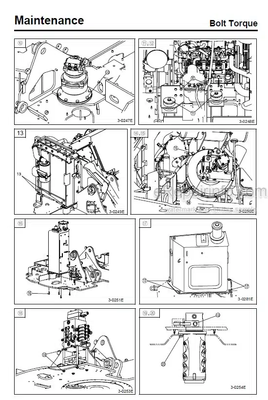 Photo 6 - Case CX75SR Tier 3 Operators Manual Hydraulic Excavator 84301821