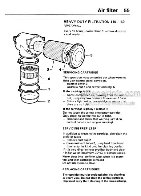 Photo 5 - Case Poclain 60 75 90 115 160 Operators Manual Excavator 9-8670