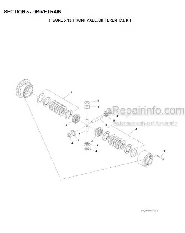 Photo 6 - JLG 943 PVC1911 2005 Illustrated Parts Manual Telehandler 31211371