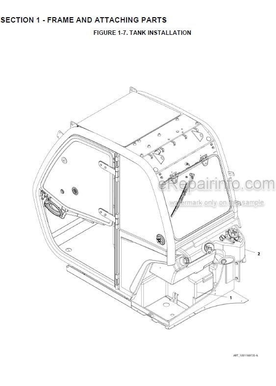 Photo 5 - JLG 1055 1255 PVC1911 2005 Illustrated Parts Manual Telehandler 31211373