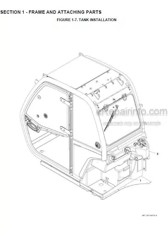 Photo 1 - JLG 1055 1255 PVC1911 2005 Illustrated Parts Manual Telehandler 31211373